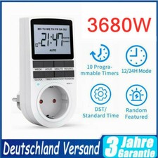 Digitale Zeitschaltuhr Steckdose Programmierbare Elektronische Timer NEU