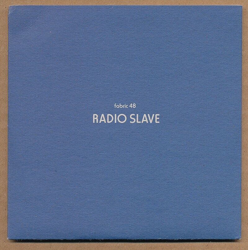 Radio Slave - Fabric 48 RARE promo import compilation '09