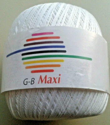 Häkelgarn Maxi 10, 100 Gramm Garn Häkeln Stricken Baumwolle