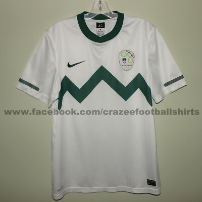 SLOVENIA 2010-11 home shirt Nike football soccer jersey maillot