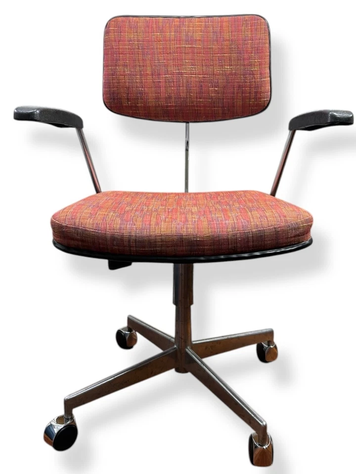 Labofa Kevi поворотные стулья Jørgen Rasmussen Дания нержавеющая сталь датский винтажный - Изображение 4 из 4