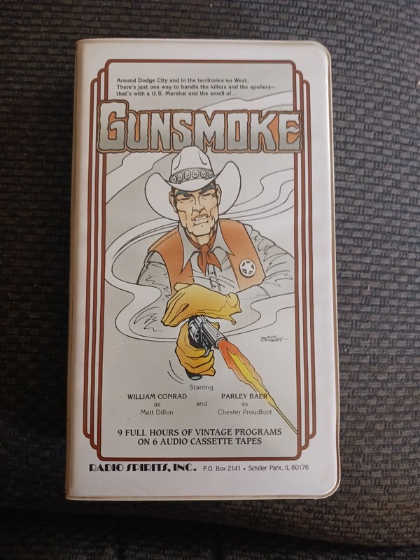 Classic Radio Programs Gunsmoke Played1x&stored