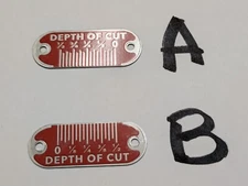 DELTA JOINTER DEPTH OF CUT GAUGE