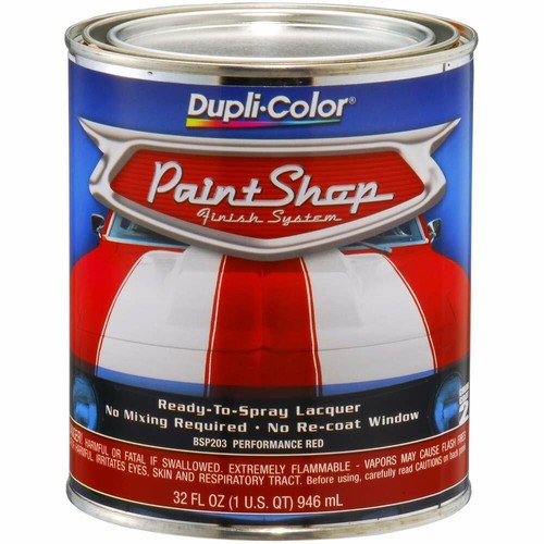 VHT Dupli-Color BSP203 Red Paint Shop Finish System Performance - 32 oz, Single - Picture 2 of 4