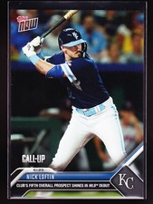 NICK LOFTIN Rookie Call-Up Royals Debut vs Red Sox 2023 Topps Now 797 SP Base RC