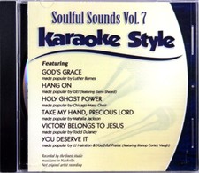 Soulful Sounds Volume 7 Christian Karaoke Style NEW CD G Daywind 6 Songs