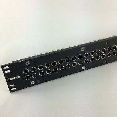Bittree Patchbay 2WTHD LOW DENSITY STANDARD WECO, 2X26, 2 RU