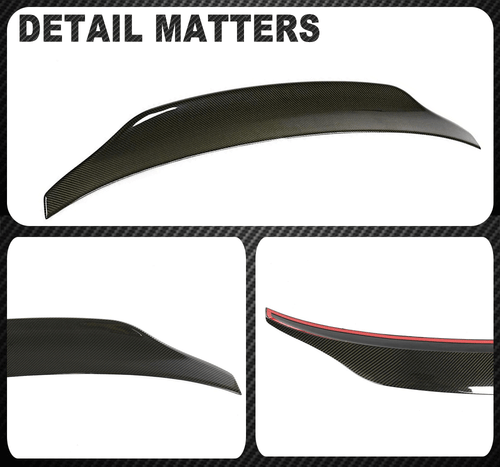 Carbon Heckspoiler Spoiler Flügel Lippe Passt für BMW F32 Coupe 428i 430i 13-19 - Picture 13 of 13