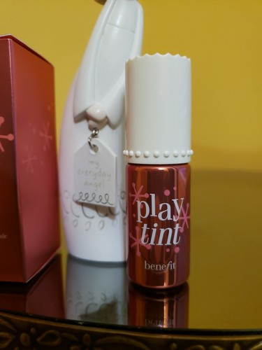 Benefit Play Tint 6.0ml/0.2oz "Pink Lemonade" Travel Size NIB $26 - Picture 3 of 10
