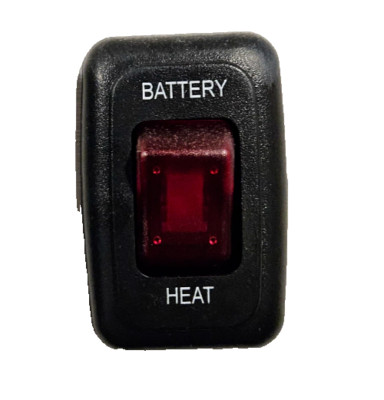 ATC AH-ASY-1-5-081 ILLUMINATED BATTERY HEAT CONTROL SWITCH *C4