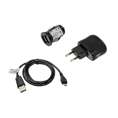 Ladeset kompatibel mit Cubot Note 8, USB Kabel, USB Adapter, Kfz Adapter, 2000mA