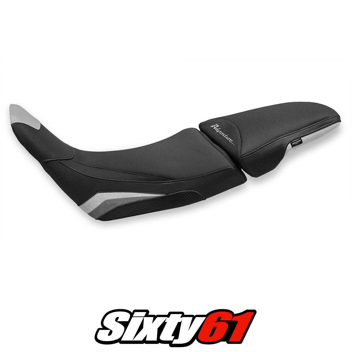 Honda Africa Twin 1100 ADV Sport 2020-2025 Seat Cover Tappezzeria Silver Gold
