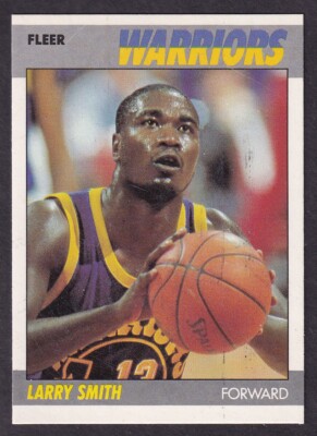1987/88 FLEER LARRY SMITH CARD NO:101 MINT CONDITION | eBay