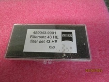 Zeiss Filter 43 HE 489043-9901 - (3) 489043-8001 489043-8002 489043-8013