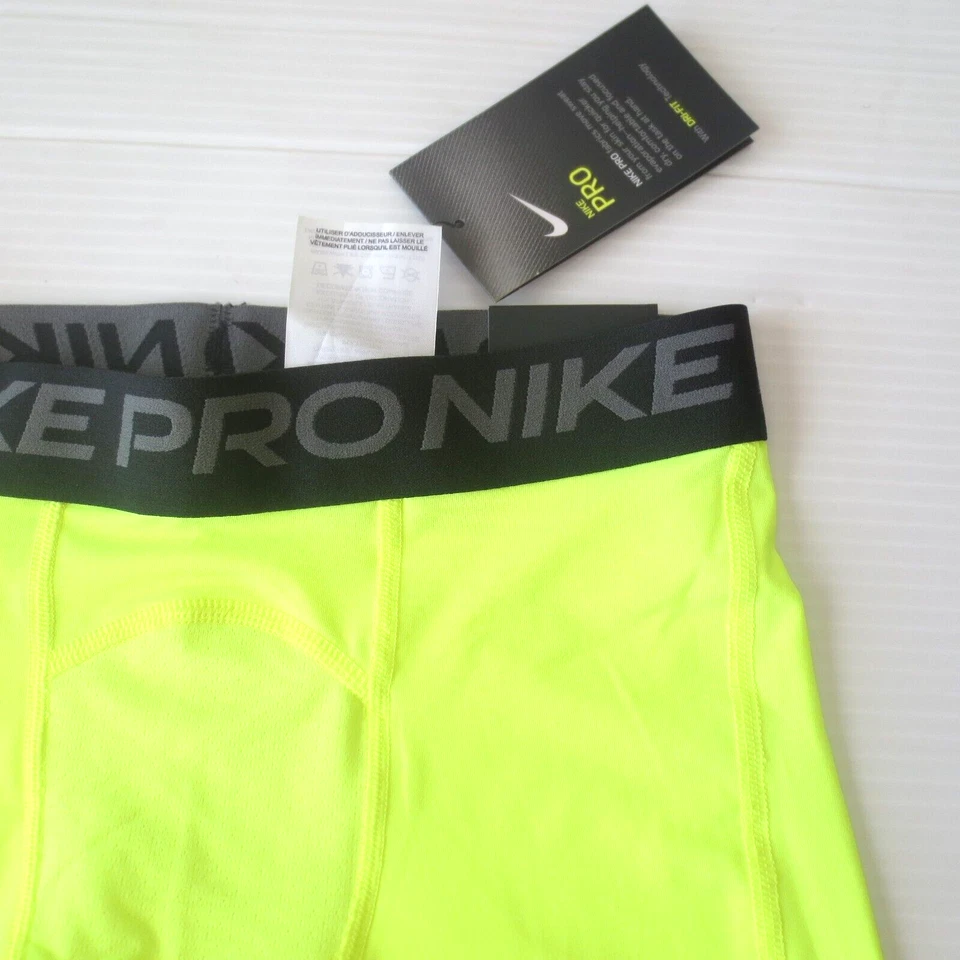 Medias Nike Pro 3/4 de longitud para niños - CK4542 702 - Volt Neon - Talla XL - COLOR RARO Foto 3 de 4