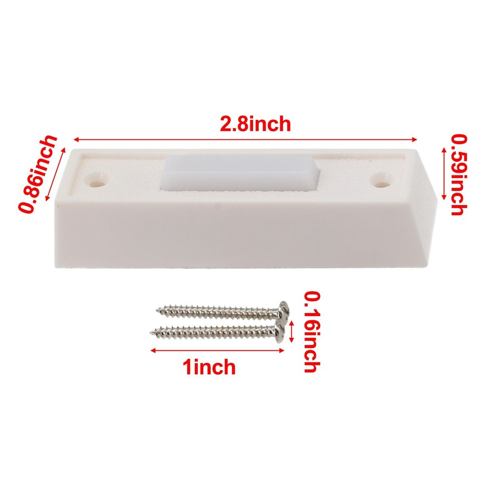 Enhance Visibility with Blue LED Light Wired Doorbell Button