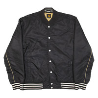 CARHARTT Yankee Clipper Blouson Insulated Mens Bomber Jacket Black Nylon L