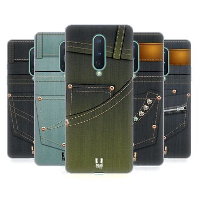 HEAD CASE DESIGNS JEANS POCKET SOFT GEL CASE FOR GOOGLE ONEPLUS PHONES