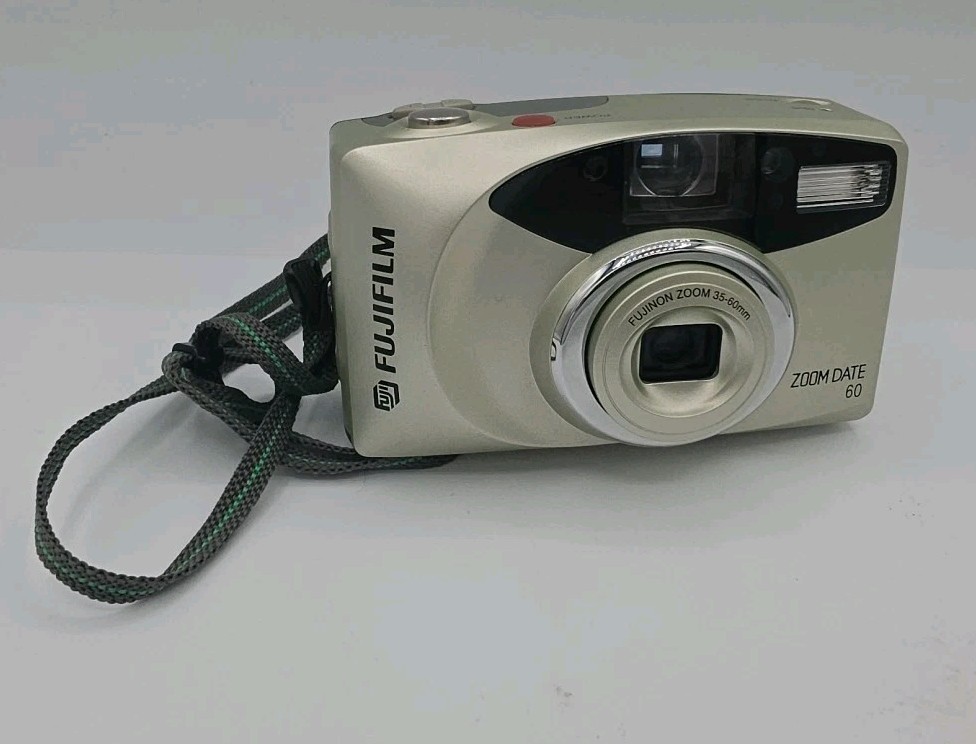 FujiFilm Zoom Date 60 Point & Shoot 35mm Film Camera w/Zoom Lens