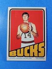 1972 TOPPS BASKETBALL #54 JON MCGLOCKLIN NM+