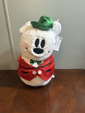 GEMMY MICKEY MOUSE SNOWMAN Christmas Magic Holiday Porch Greeter DISNEY Read