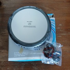 Alba PCD223MP3XI Personal Portable CD Compact Disc Player MP3 + FM RADIO 