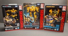 Transformers Studio Series  10 Bumblebee  49 Bumblebee  111 Sunstreaker