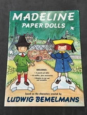 New Vintage Madeline Paper Dolls Book 1994 Doll Book Uncut Ludwig Bemelmans