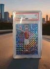 2024 Panini Mosaic - Rookies Jayden Daniels #302 Reactive Blue Mosaic Prizm (RC)