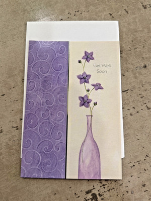 Fantus Paper Products Get Well Soon  Greeting Card