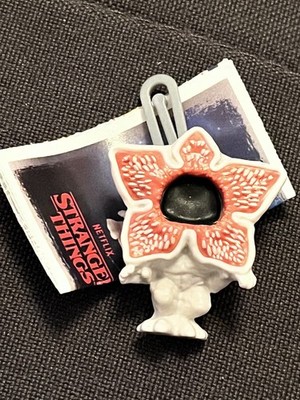 2x Kinder Joy Stranger Things Funko Pop Demo Gorgon Demogorgon Paperclip VC275
