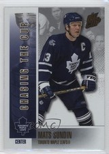 2002-03 Pacific Quest for the Cup Chasing the Cup Mats Sundin #17 HOF 2a8