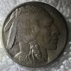 1914 D Buffalo Nickel 5c Coin Circulated Indian Head US Five Cents