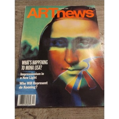 Art News Magazine 1989 Summer Mona Lisa, de Kooning