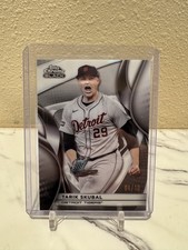 2025 Topps Chrome Black - Tarik Skubal #89 White Refractor /10