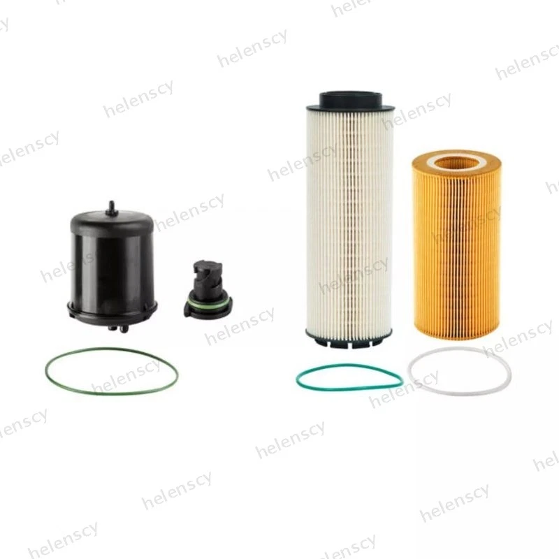 Engine Oil & Fuel Filter 1948921G 2277129G 1922496 1982821 Kit for MX-13 EPA13 - Image 2 of 4