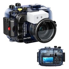 Waterproof Camera Housing Compatible with Sony A6000/A6300/A6500 IPX8 60m/196...