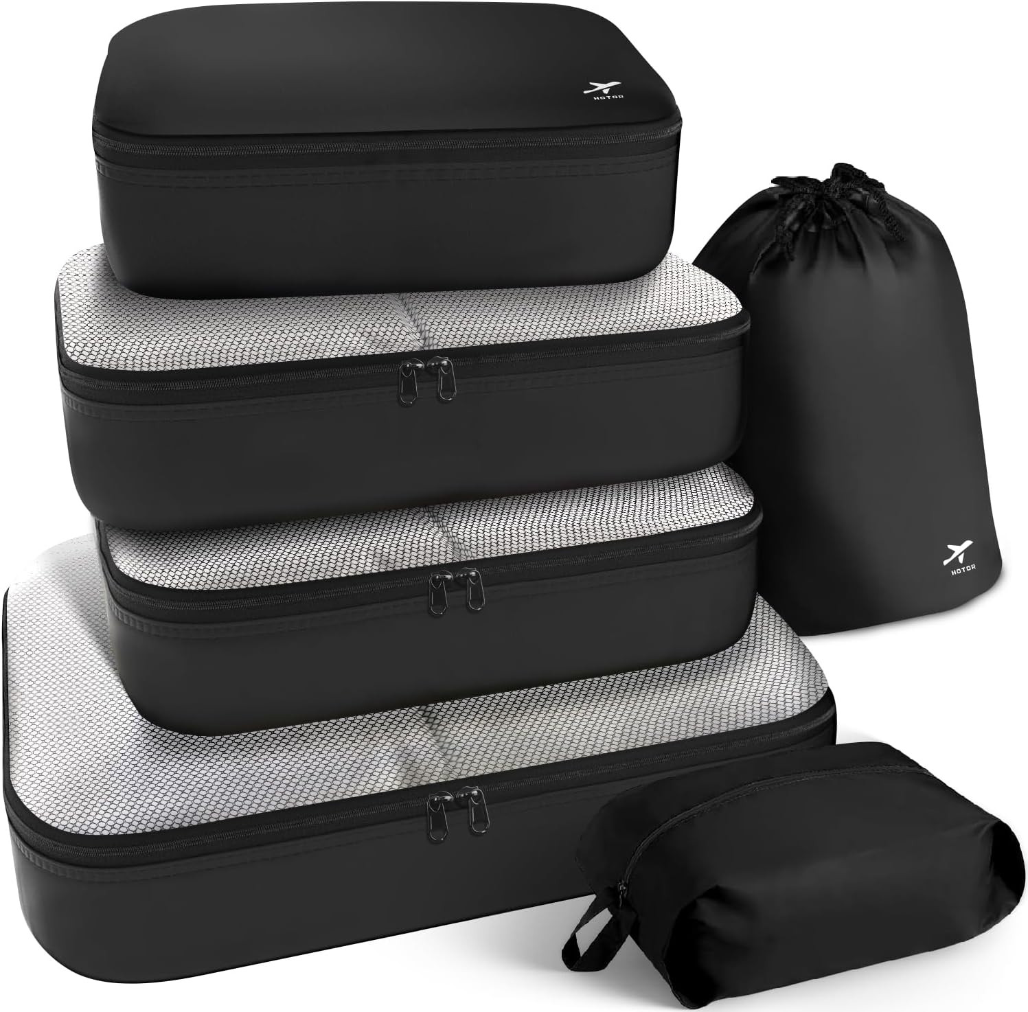 Buy 6PCS Travel Packing Cubes for Suitcases – Luggage Organizer Bags for Men & Women – Best Price & Deal