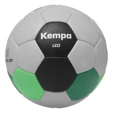 Kempa Leo Handball Grey Black Light Green Size 2