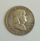 1963-D Ben Franklin Half Dollar Silver Coin Circulated Ungraded