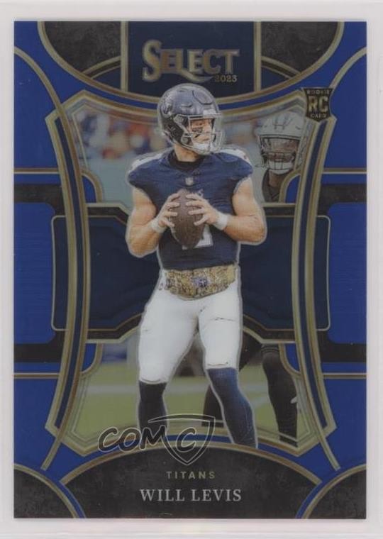 2023 Panini Select Suite Level Blue Prizm 35/99 Will Levis #492 2l4