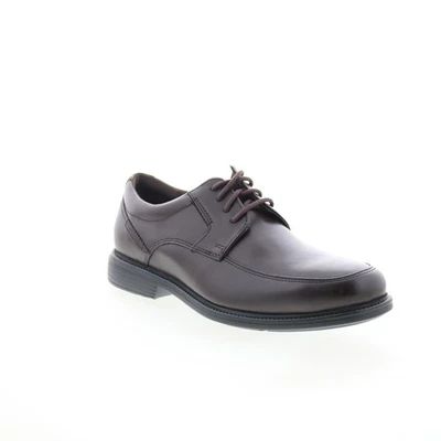 Rockport Charles Road Apron Toe Mens Brown Oxfords & Lace Ups Casual Shoes - Photo 1/4