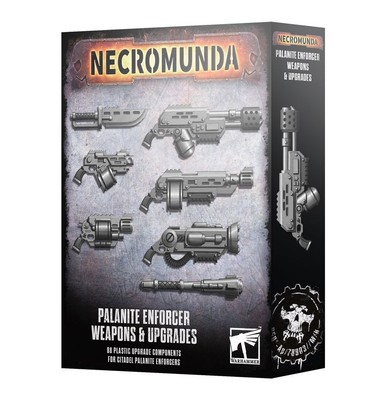 Necromunda: Palanite Enforcer Weapons & Upgrades (301-58) (Palaniten-Vollstrecke