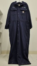 Carhartt FR 101017 Twill Coverall   Navy Size 48 Regular 