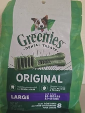 GREENIES Natural Dog Puppy Dental Bones Treats Chews Oral Health Plaque Tartar