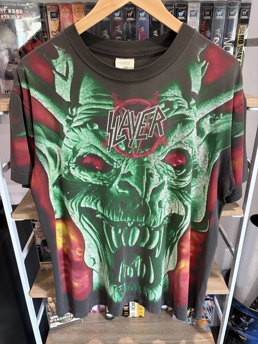 Slayer Rare Shirt In Men's Vintage T-Shirts for sale | eBay