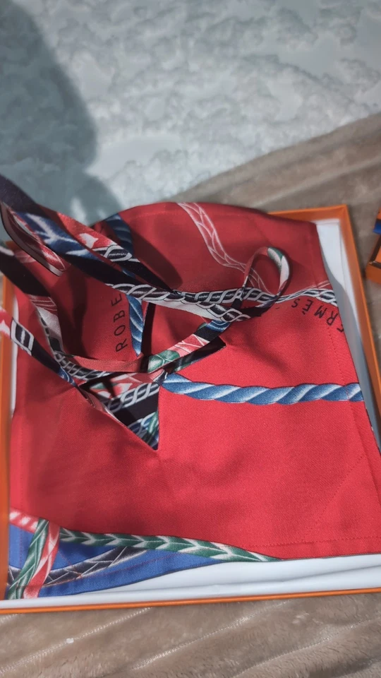 Cartera Bolso Minaudiere de Seda Petit H Hermes - Foto 4 de 4