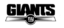 Giants NY Sign Stencil