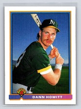 1991 Bowman #229 Dann Howitt Oakland Athletics Baseball Card
