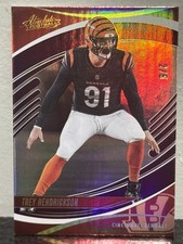 Trey Hendrickson 2025 Panini Absolute #25 Spectrum Purple /5 SSP